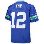 12th Fan Seattle Seahawks Big & Tall Legacy Retired Player Jersey - Royal