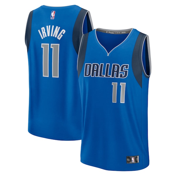 Kyrie Irving Dallas Mavericks  Fast Break Replica Player Jersey - Icon Edition - Blue
