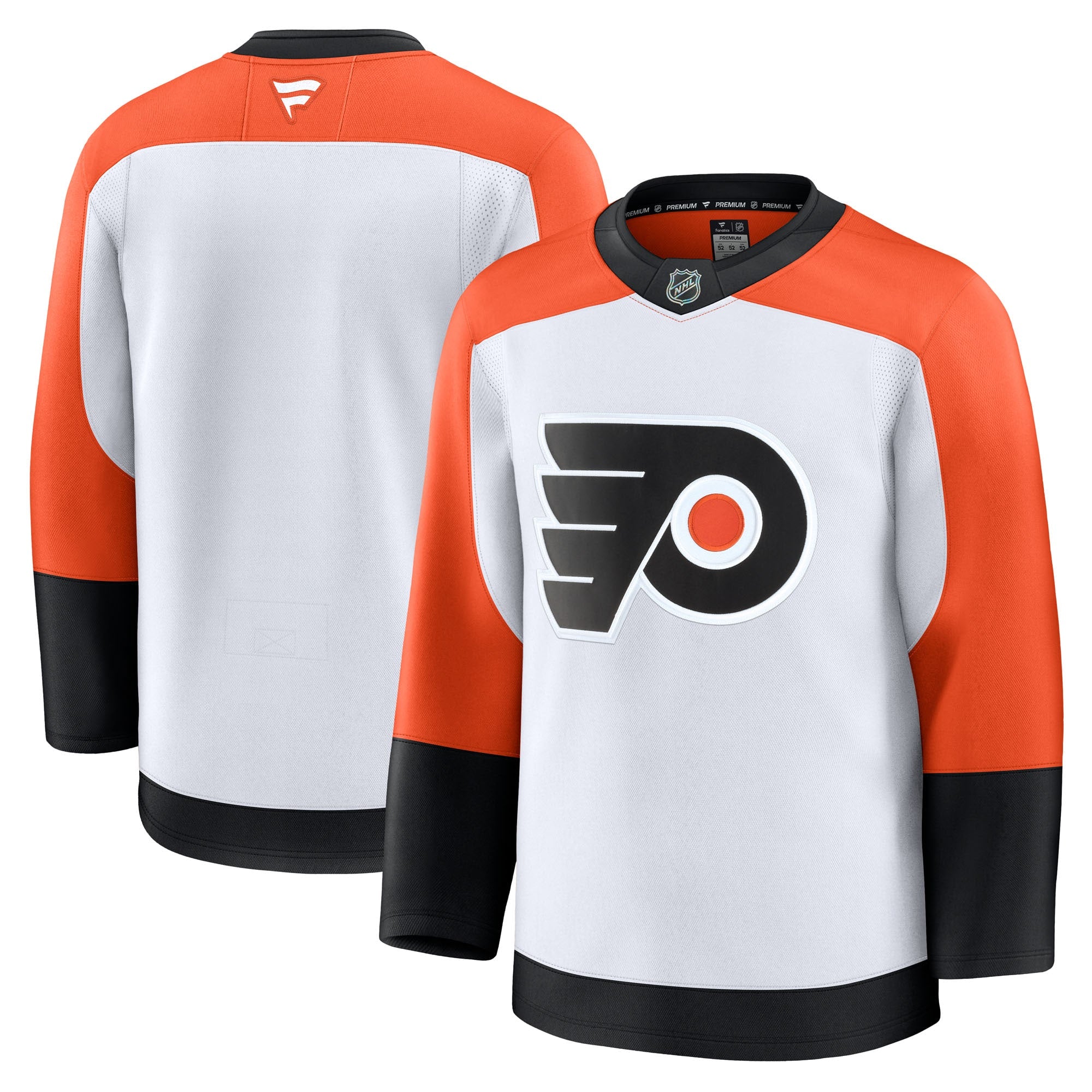 Philadelphia Flyers  Home Premium Jersey - Burnt Orange/Black/White