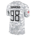 Jeffery Simmons Tennessee Titans Nike 2024 Salute to Service Limited Jersey - Arctic Camo