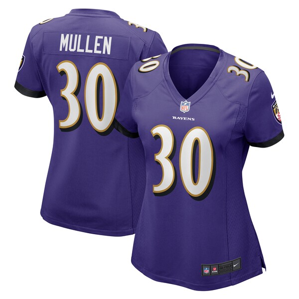 Trayvon Mullen Baltimore Ravens Nike Women's  Game Jersey -  Purple