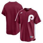 Philadelphia Phillies Nike Cooperstown Collection Limited Jersey - Burgundy