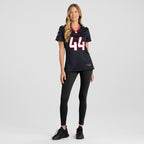 British Brooks Houston Texans Nike Women's Team Game Jersey -  Navy