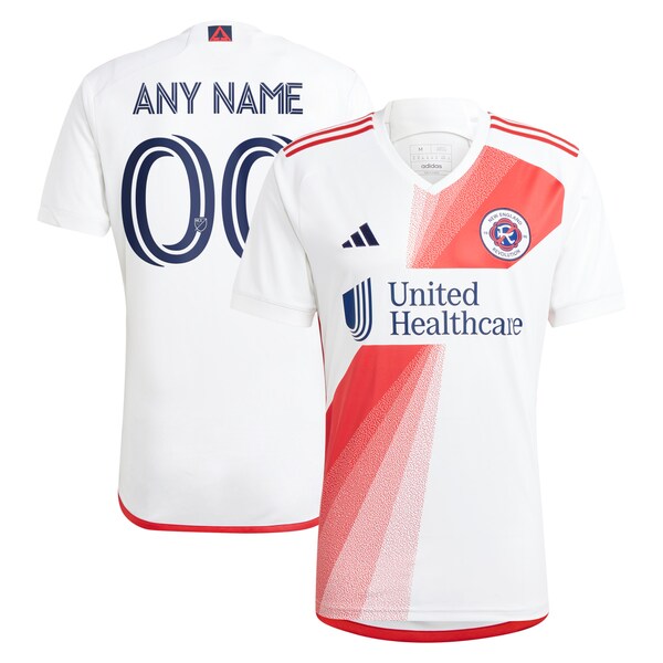New England Revolution adidas 2024 Defiance Replica Custom Jersey - White