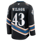 Tom Wilson Washington Capitals  Alternate 50th Anniversary Premium Jersey - Black/Red