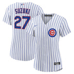 Seiya Suzuki Chicago Cubs Nike Women's Home Replica Jersey - White