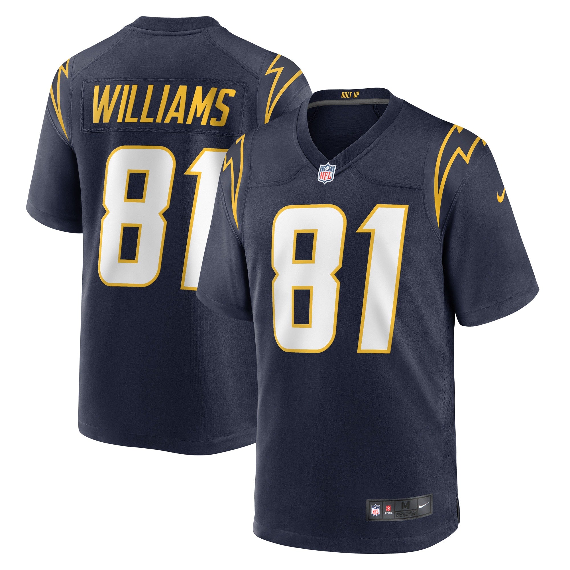 Mike Williams Los Angeles Chargers Nike Game Jersey - Powder Blue/Navy/Royal/White