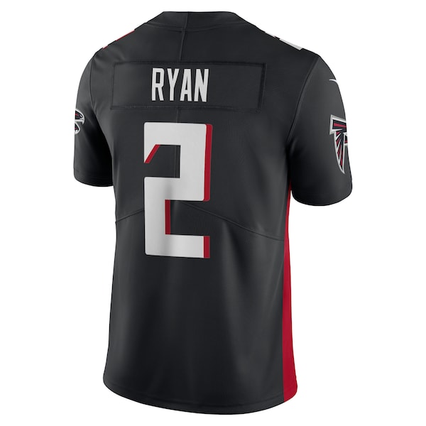 Men's Atlanta Falcons Matt Ryan Nike Black Vapor Limited Jersey