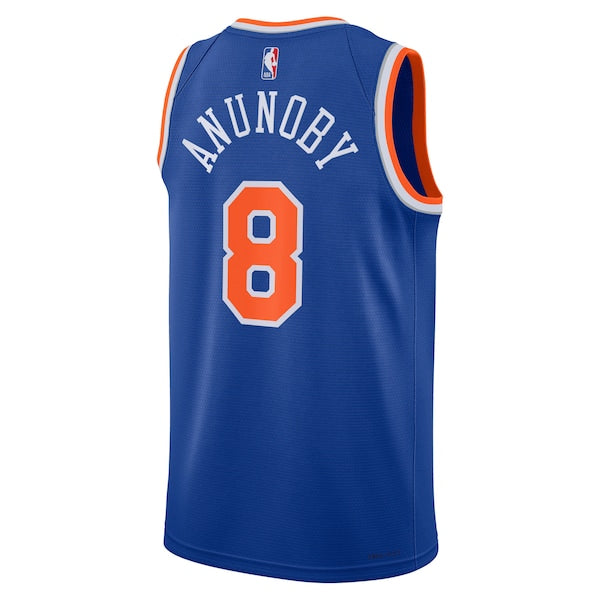 OG Anunoby New York Knicks Nike Unisex Swingman Jersey - Icon Edition - Blue