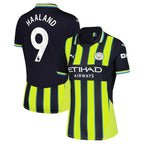 Erling Haaland Manchester City Puma Women's 2024/25 Away Replica Player Jersey - Navy