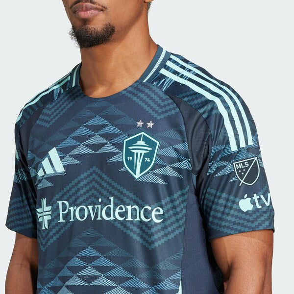 Seattle Sounders FC adidas 2025 The Salish Sea Kit Authentic Jersey - Blue