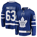 Matias Maccelli Toronto Maple Leafs  Home Breakaway Jersey - Blue