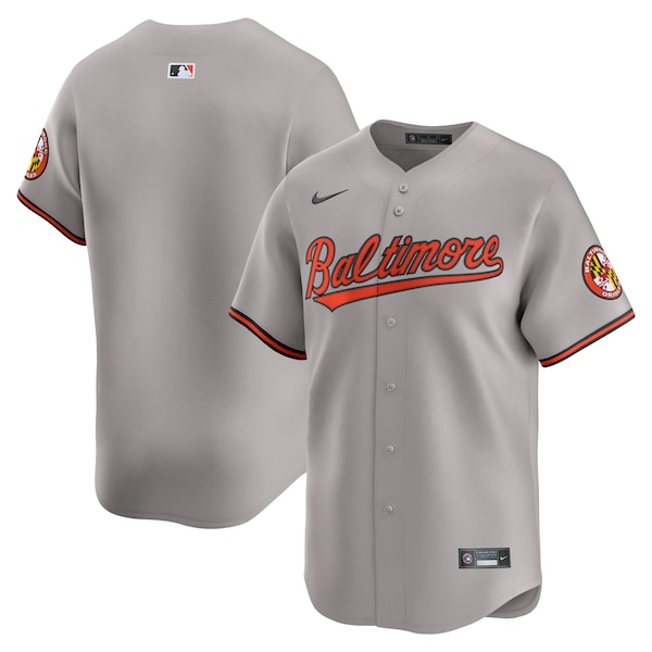 Baltimore Orioles Nike Road Limited Jersey - Gray