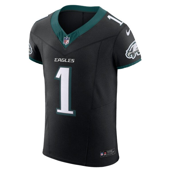 Jalen Hurts Philadelphia Eagles Nike Alternate Vapor F.U.S.E. Elite Jersey - Black/Green/Kelly Green