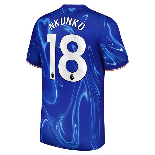 Christopher Nkunku Chelsea Nike 2024/25 Home Replica Player Jersey - Blue