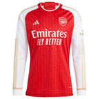 Emile Smith Rowe Arsenal adidas 2023/24 Home Replica Player Long Sleeve Jersey - Red