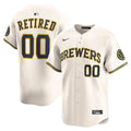Milwaukee Brewers Nike Home Limited Pick-A-Player Retired Roster Jersey - Cream