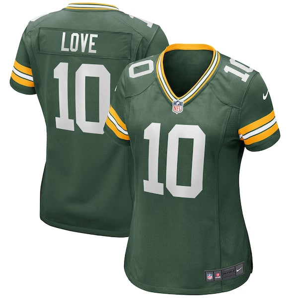 Jordan Love Green Bay Packers Nike Women's Game Jersey - Green