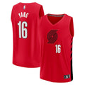 Yang Hansen Portland Trail Blazers  Fast Break Replica Jersey - Red - Statement Edition