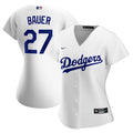 Nike Trevor Bauer Los Angeles Dodgers Women's Home Official Replica Player Jersey - White