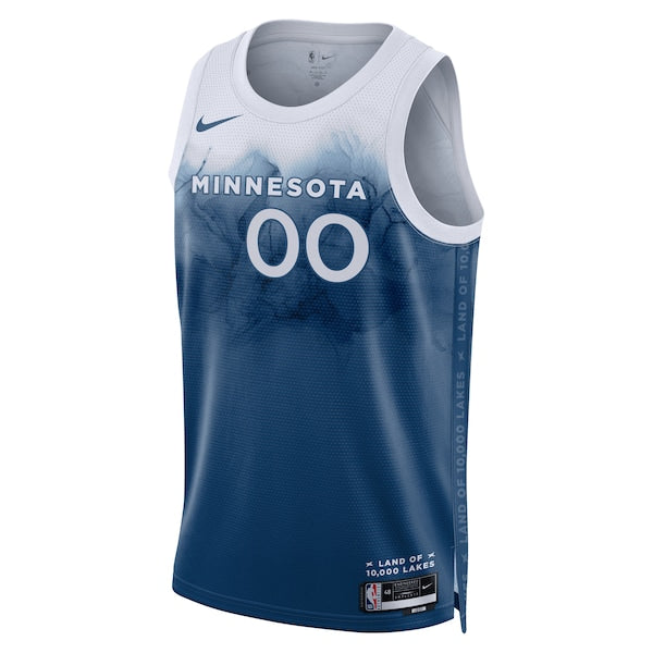 Minnesota Timberwolves Nike Unisex 2023/24 Custom Swingman Jersey - Blue - City Edition