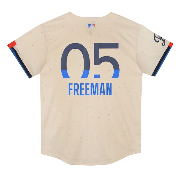 Freddie Freeman Los Angeles Dodgers Nike Preschool 2024 City Connect Limited Player Jersey - Cream
