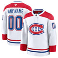 Montreal Canadiens  Away Premium Custom Jersey - White/Red