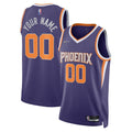 Phoenix Suns Nike 2021/22 Diamond Swingman Custom Jersey - Icon Edition - Purple