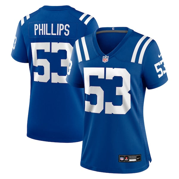 Jacob Phillips Indianapolis Colts Nike Women's Team Game Jersey -  Royal