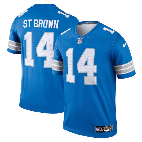 Amon-Ra St. Brown Detroit Lions Nike Legend Jersey - Blue