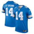 Amon-Ra St. Brown Detroit Lions Nike Legend Jersey - Blue