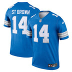 Amon-Ra St. Brown Detroit Lions Nike Legend Jersey - Blue