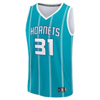 Tidjane Salaun Charlotte Hornets  2024 NBA Draft Fast Break Player Jersey - Icon Edition - Teal