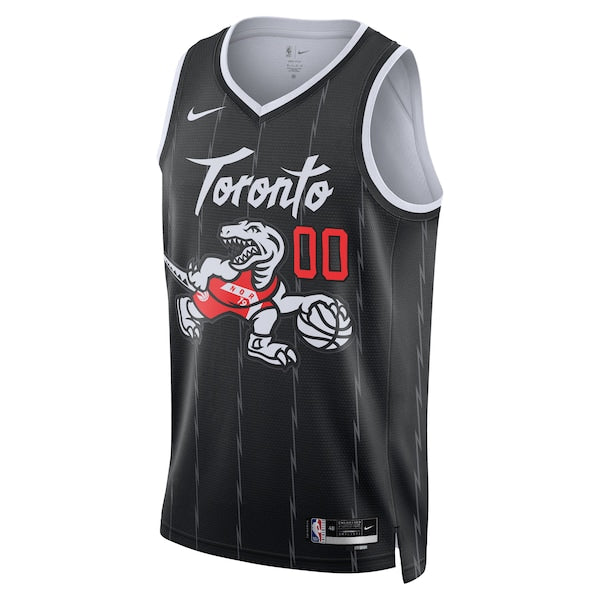 Toronto Raptors Nike Unisex 2025/26 City Edition Swingman Custom Jersey - Black