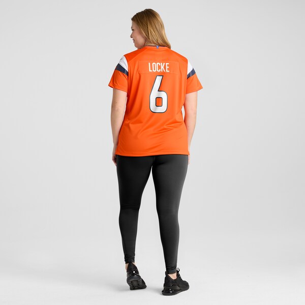 P.J. Locke Denver Broncos Nike Women's Team Game Jersey -  Orange