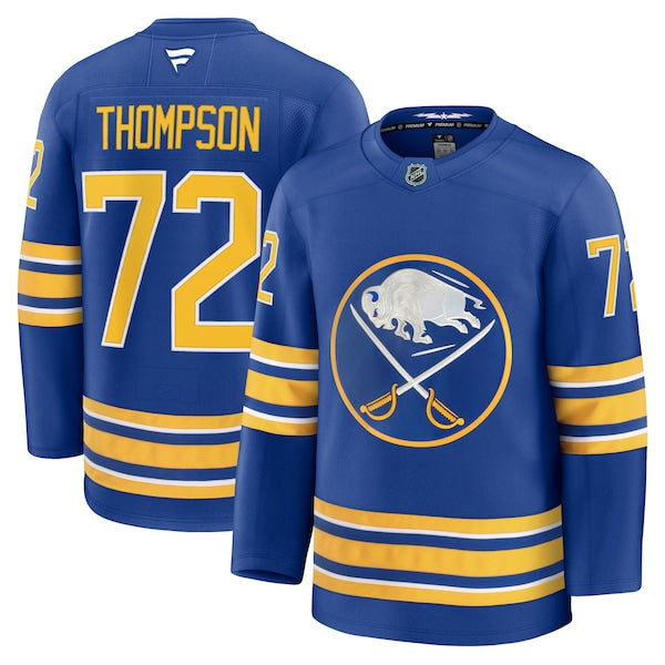 Tage Thompson Buffalo Sabres  Home Premium Jersey - Royal/Black