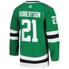 Jason Robertson Dallas Stars adidas Home Primegreen Authentic Player Jersey - Kelly Kelly Green