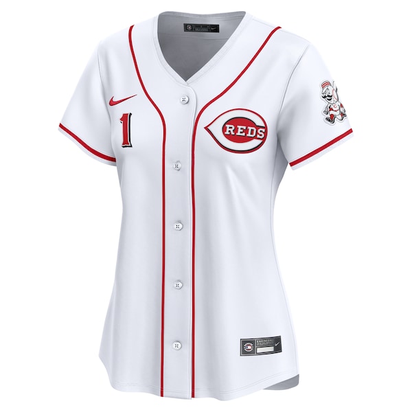 Cincinnati Reds Nike Women's #1 Mom Home Limited Jersey - White