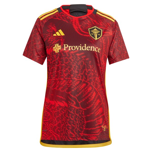 Jordan Morris Seattle Sounders FC adidas Women's 2024 The Bruce Lee Kit Replica Player Jersey – Red
