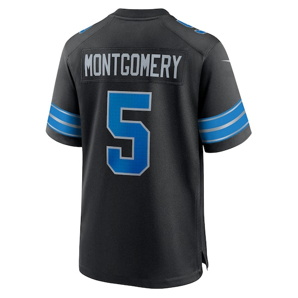 David Montgomery Detroit Lions Nike 2nd Alternate Game Jersey - Black