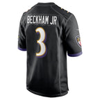 Odell Beckham Jr. Baltimore Ravens Nike Alternate Game Jersey - Black/White