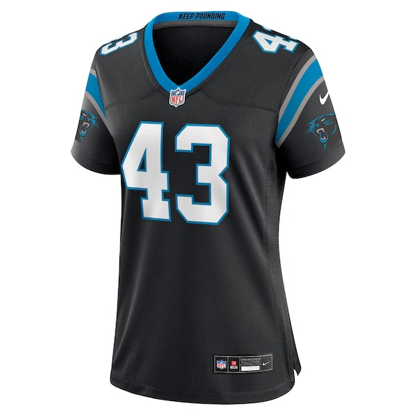 Luiji Vilain Carolina Panthers Nike Women's  Game Jersey -  Black