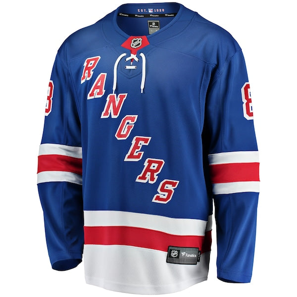 J.T. Miller New York Rangers  Home Breakaway Jersey - Blue