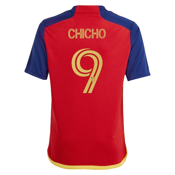 Cristian Arango Real Salt Lake adidas Youth 2024 Peak Utah Replica Player Jersey – Red