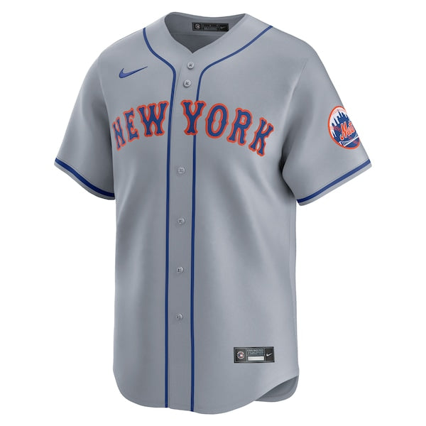 New York Mets Nike Away Limited Jersey - Gray