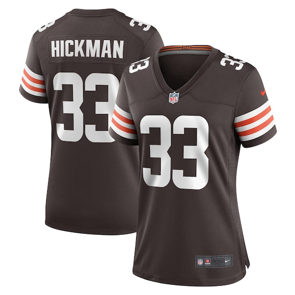 Ronnie Hickman Cleveland Browns Nike Women's Team Game Jersey -  Brown
