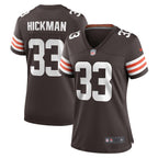 Ronnie Hickman Cleveland Browns Nike Women's Team Game Jersey -  Brown