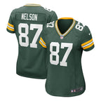 Jordy Nelson Green Bay Packers Nike Women's Retired Game Jersey - Green