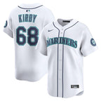 George Kirby Seattle Mariners Nike Alternate Limited Player Jersey - White