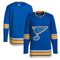 St. Louis Blues adidas Men's Alternate Authentic Jersey - Blue